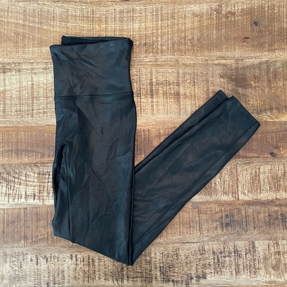 Spanx Faux Leather Leggings in Black